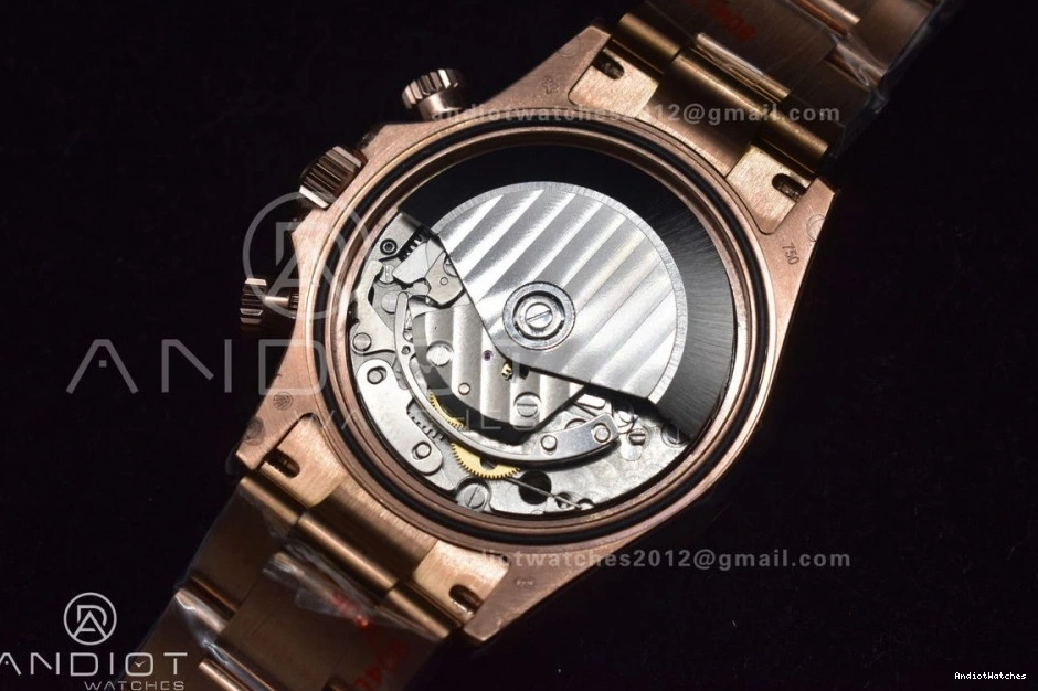 428 Best Crystal RG A Daytona Edition TWF on Black YG Bracelet Rainbow 116595RBOW Classic Dial 0419